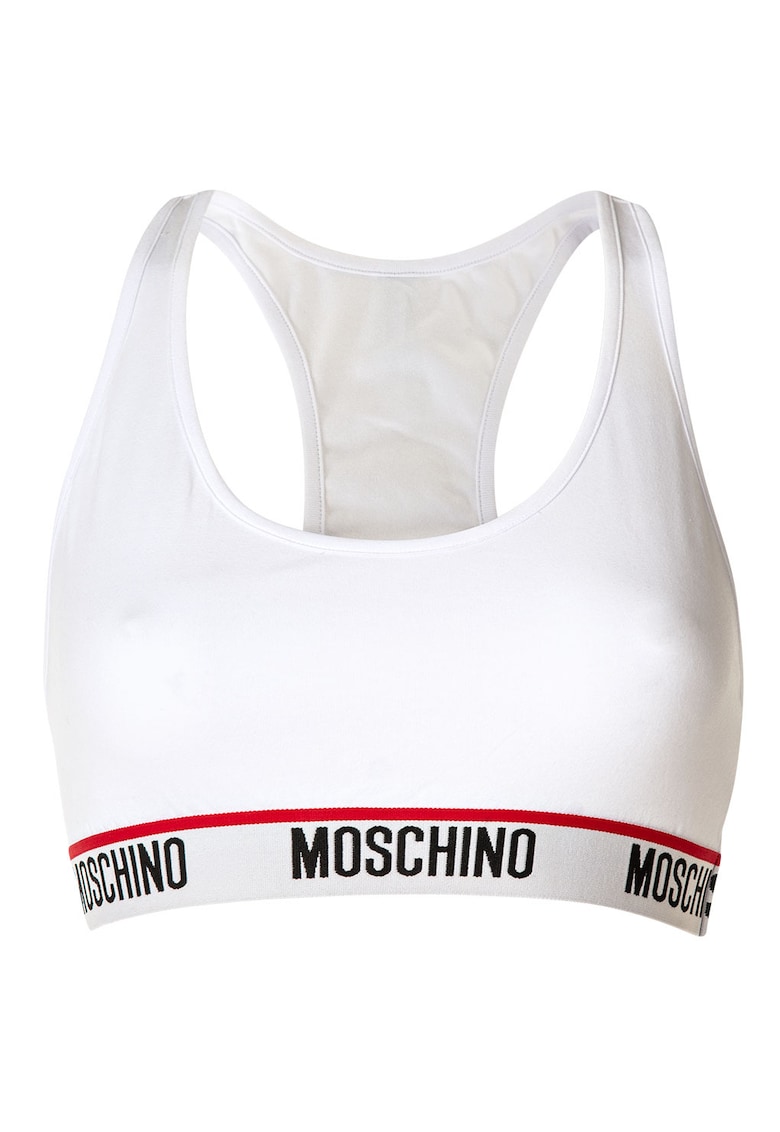 Bustiera cu spate decupat - Alb