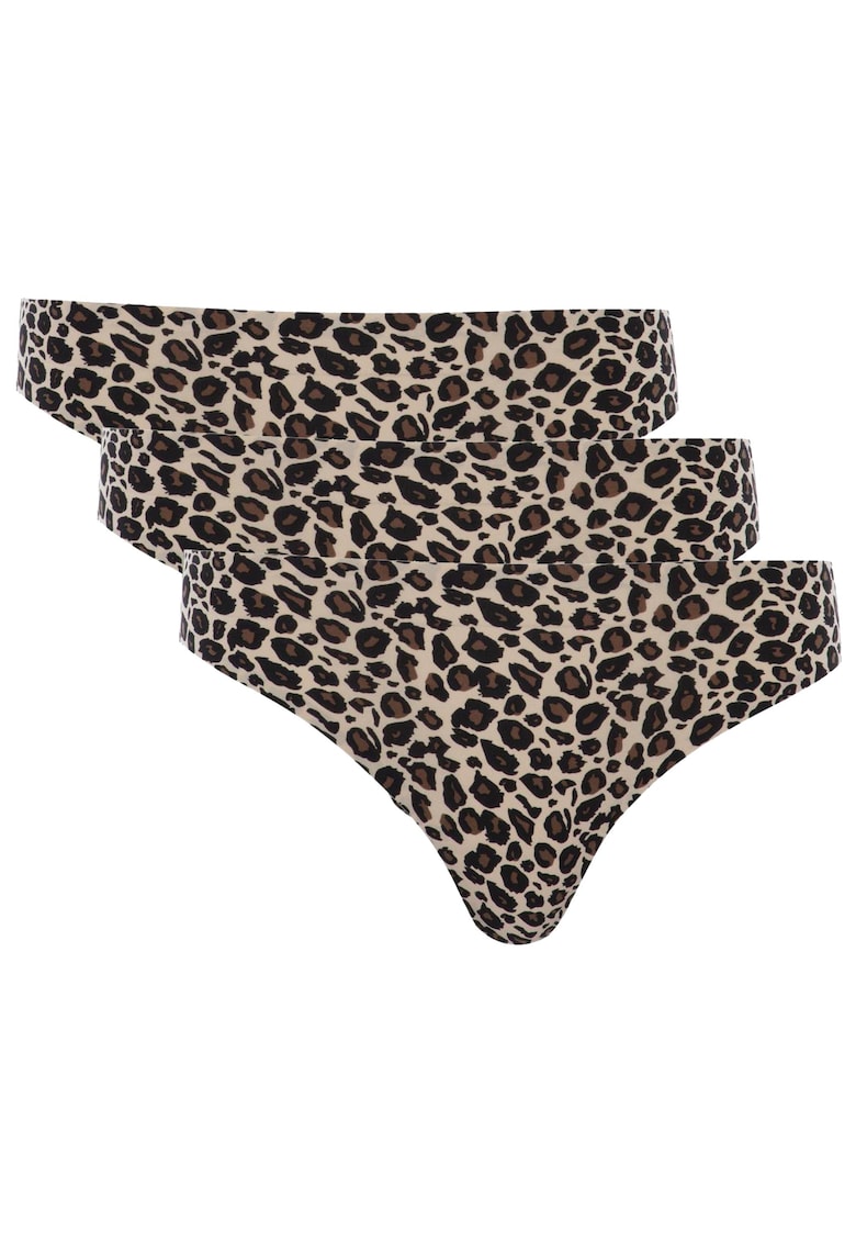 Set de chiloti cu animal print - fara cusaturi -3 perechi