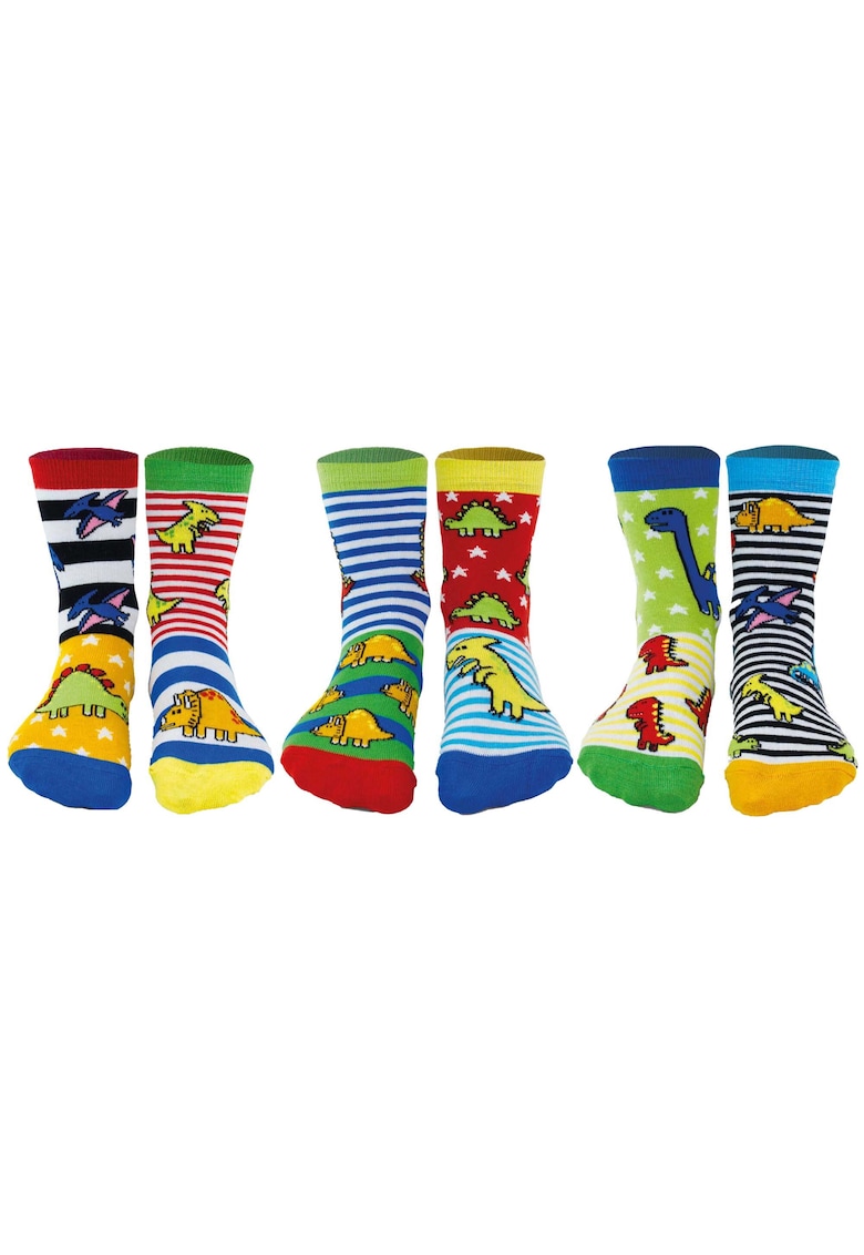 Индивидуално десенирани чорапи - 6 чифта