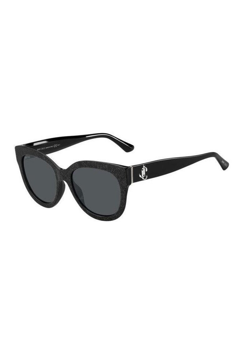 Jill butterfly sunglasses with solid color lens