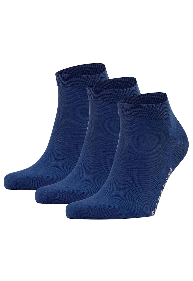Falke Sosete din amestec de bumbac organic cu efect racoritor - Albastru royal