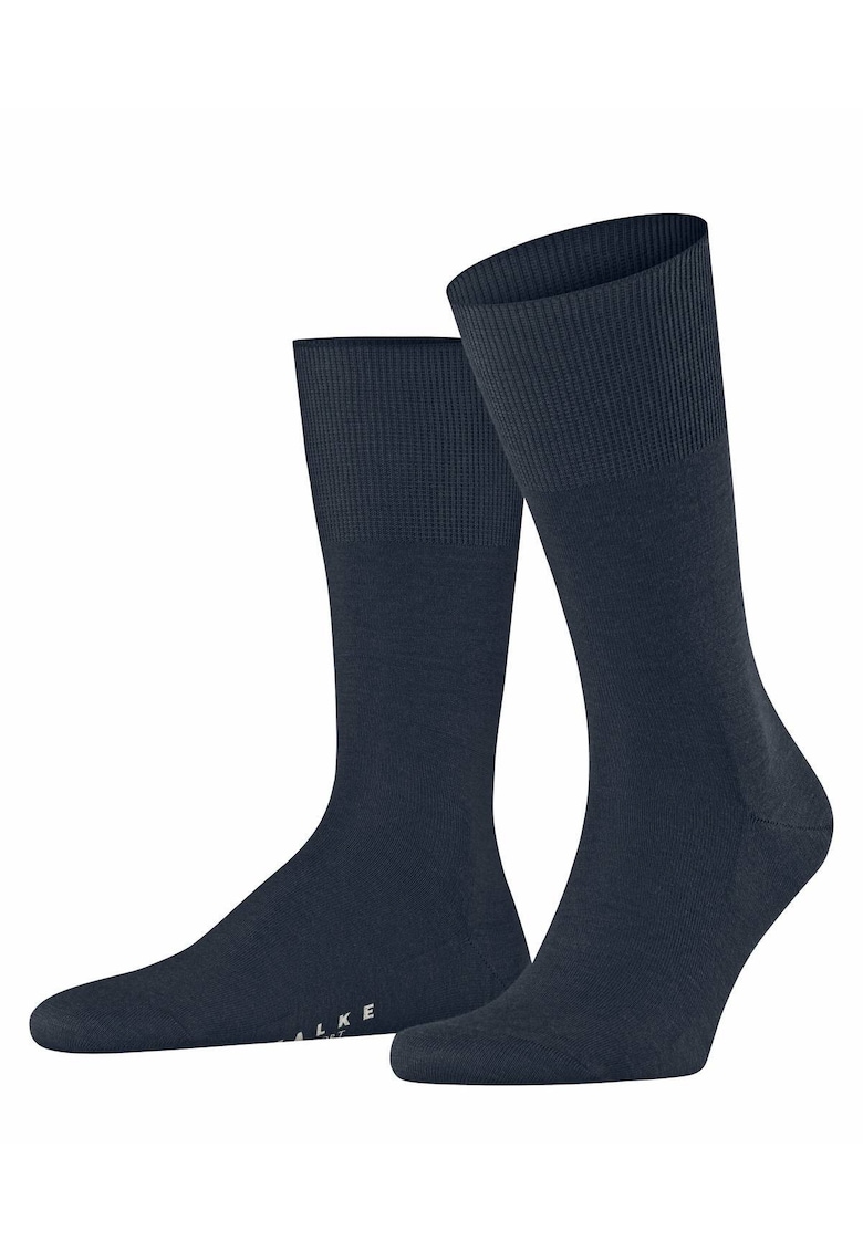 Falke Sosete lungi uni Airport 16549 - Bleumarin
