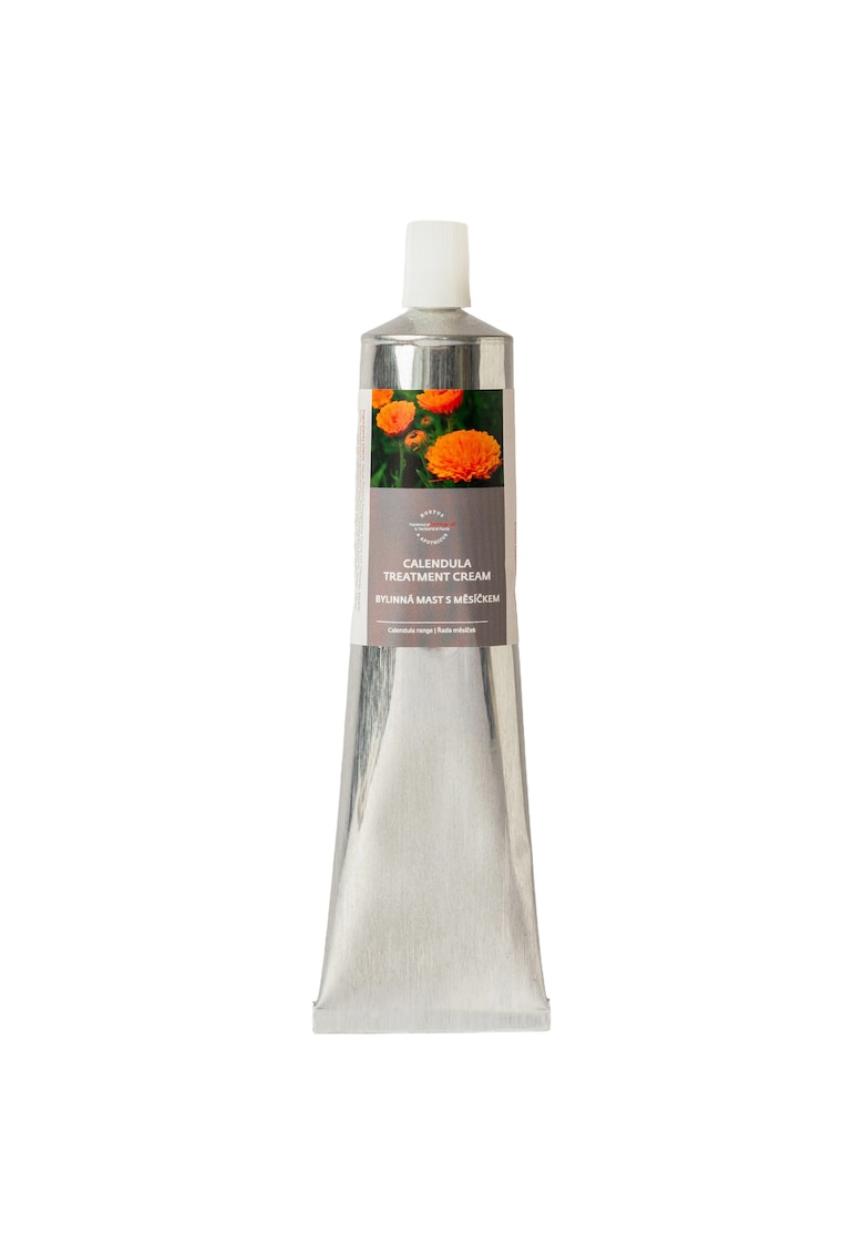 Crema Tratament cu Galbenele - 100 g - fara parabeni si siliconi - bogat in extracte botanice - pentru pielea sensibila sau iritata - hidratare si calmare