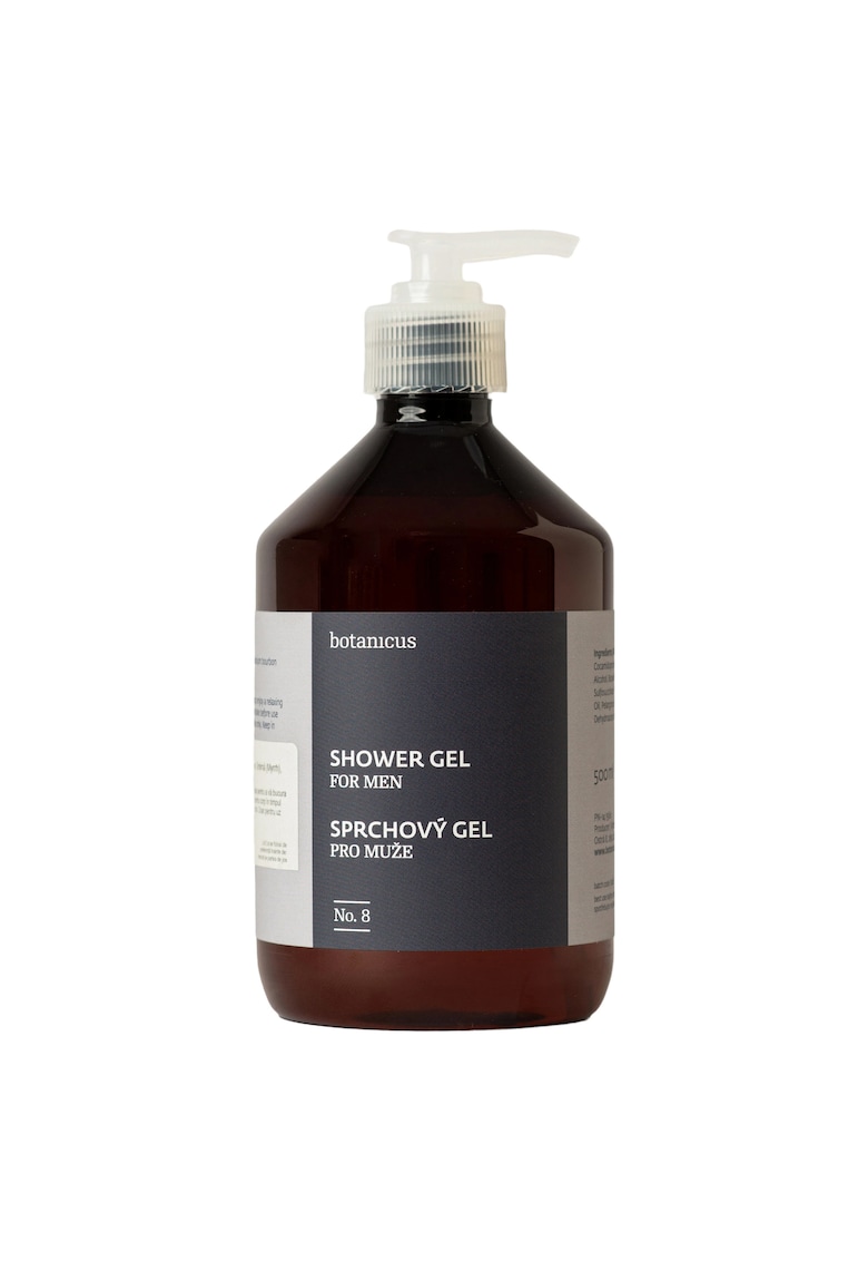 Gel de dus natural pentru Barbati - 500ml - fara parfumuri sintetice si coloranti artificiali