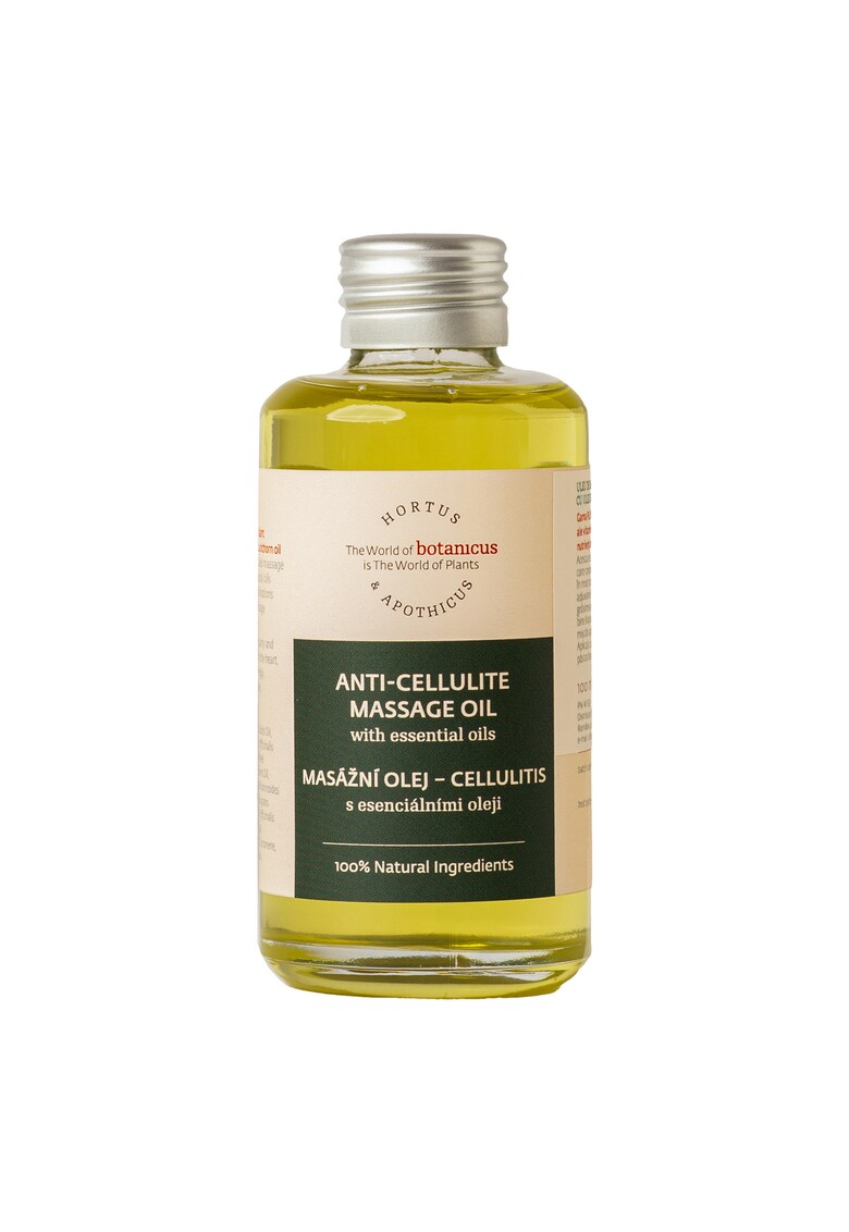 Ulei de Masaj Anticelulitic cu Uleiuri Esentiale - 100ml - 100% natural - fara parfumuri sintetice sau coloranti artificiali