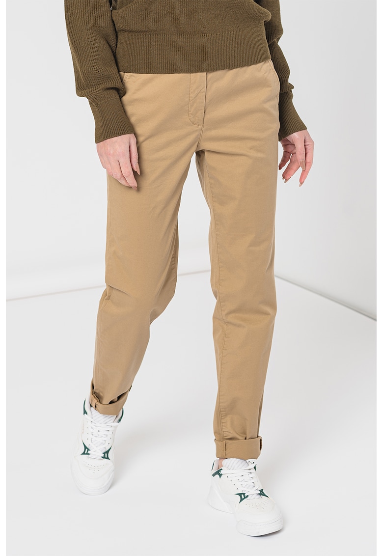 Pantaloni chino cu buzunare laterale