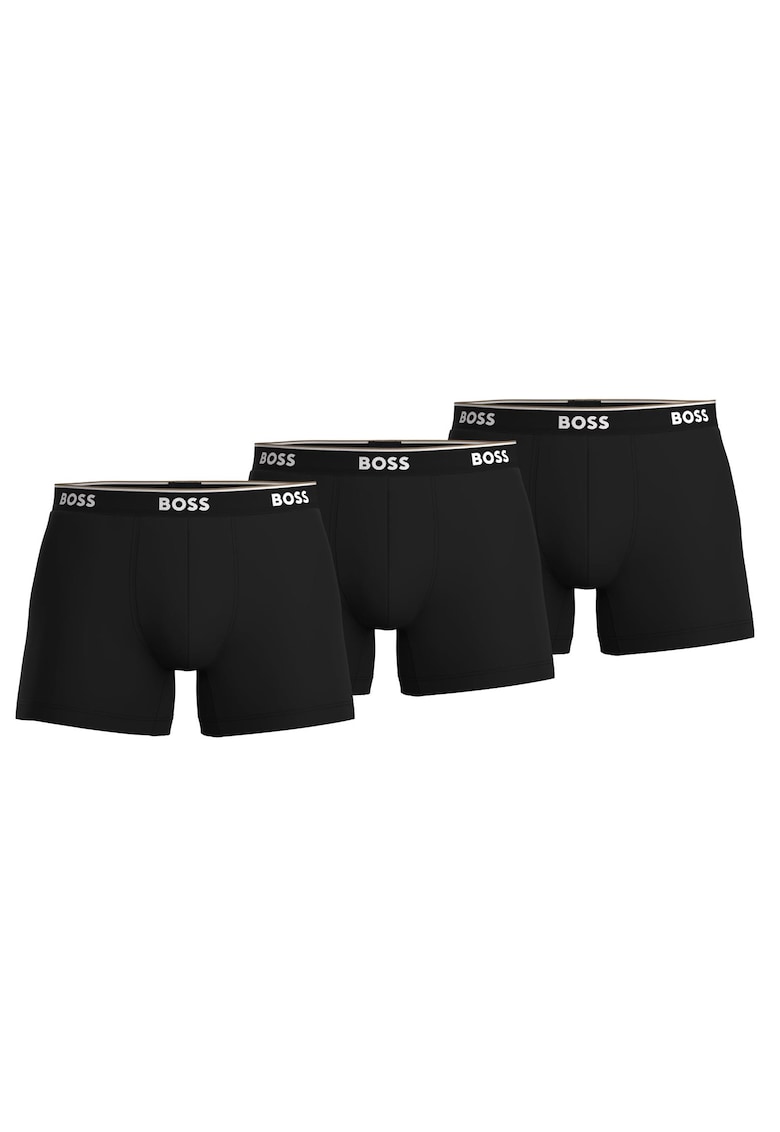 BOSS men's boxer shorts - 3-pack - B-Boxer Briefs 3P Power - Cotton Stretch - Logo B-BoxerBr 3P Power 12941