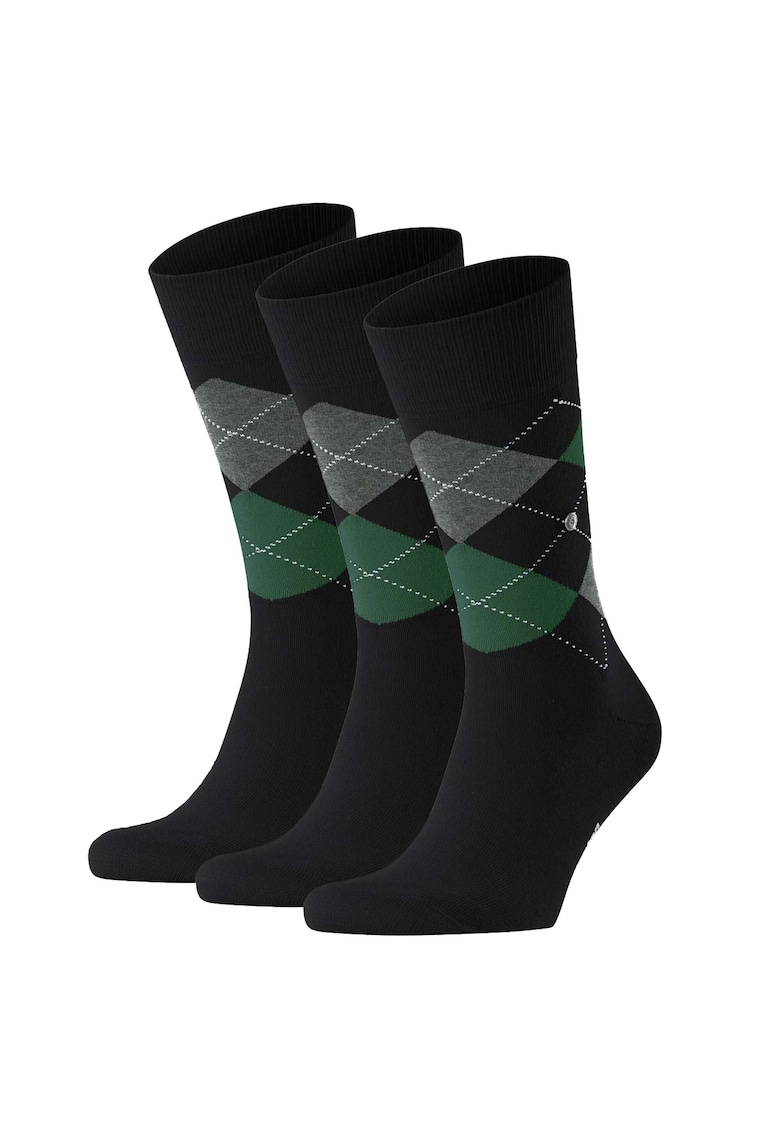Sosete lungi cu model Emblem King 13535 - 3 perechi