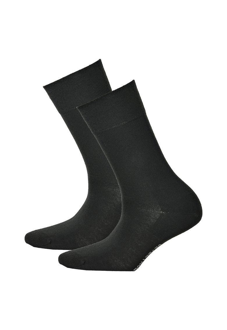 Set de sosete lungi cu model uni - 2 perechi