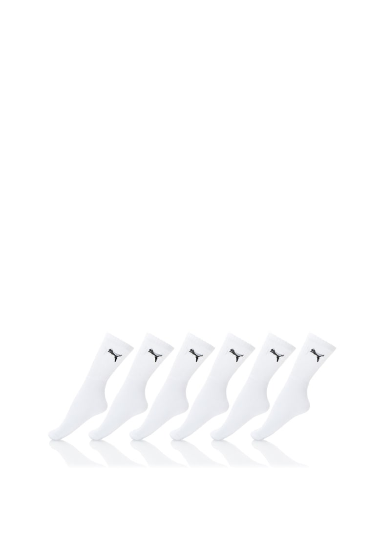 Унисекс комплект бели чорапи – 6 чифта