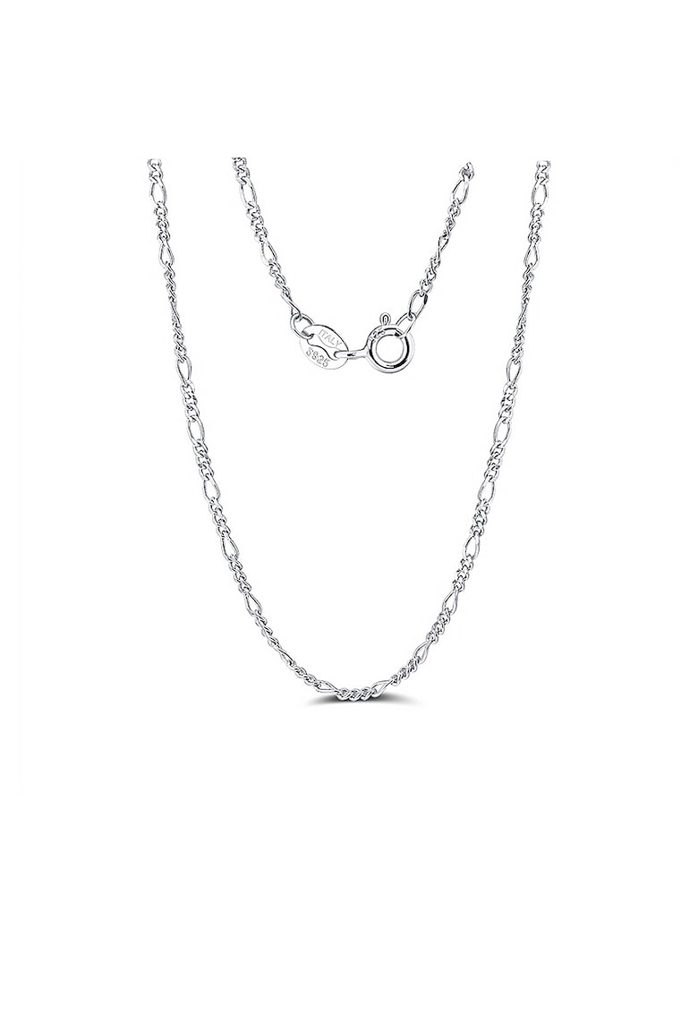 Lantisor tip Italian cu zale Figaro Argint S925 / Rodiu - Unisex -