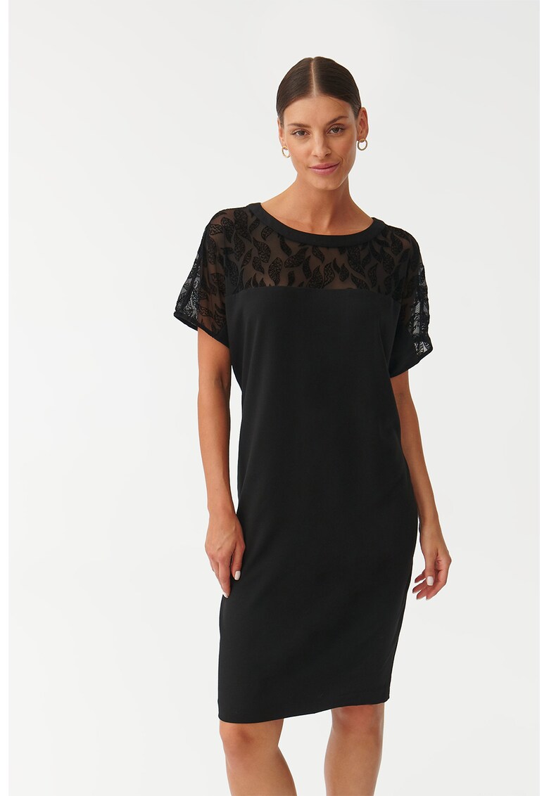 Rochie mini cu croiala dreapta