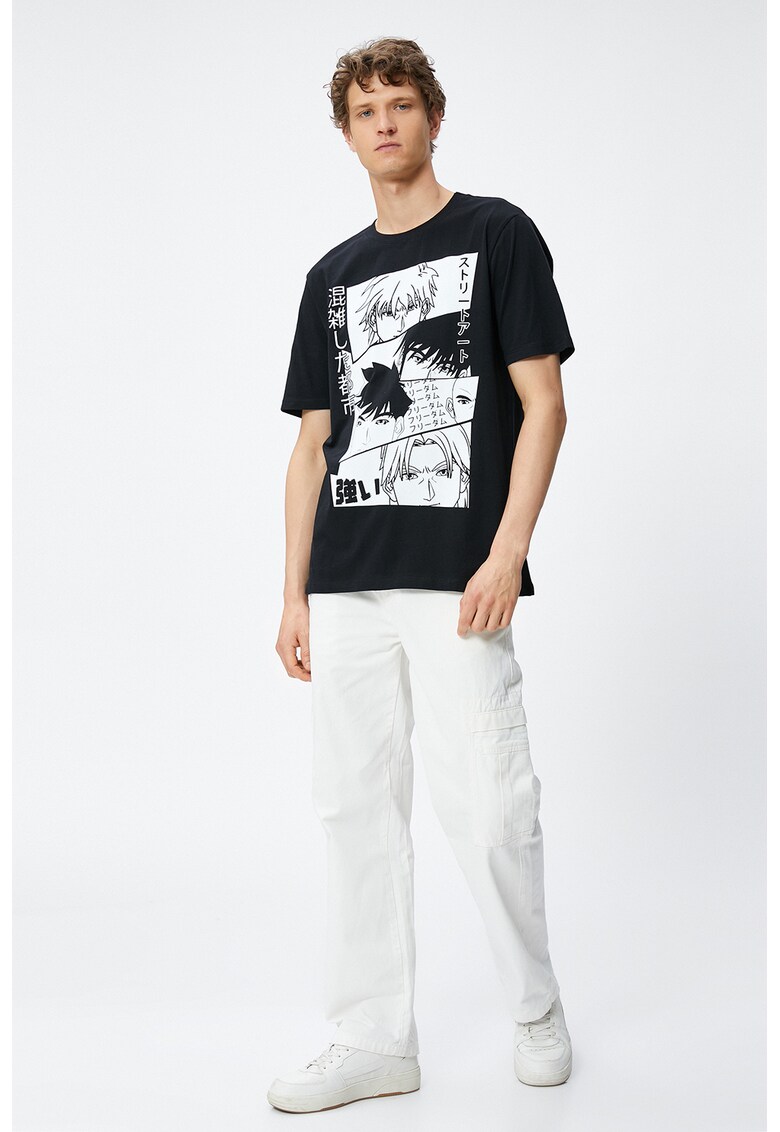 Tricou de bumbac cu imprimeu