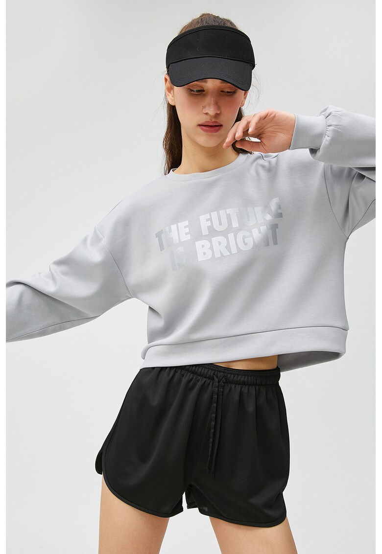 Bluza de trening din amestec de modal
