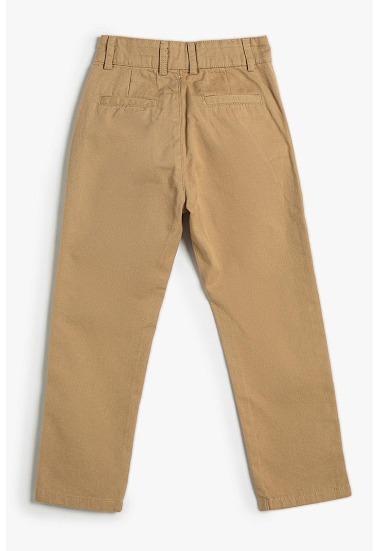 Pantaloni chino cu talie medie