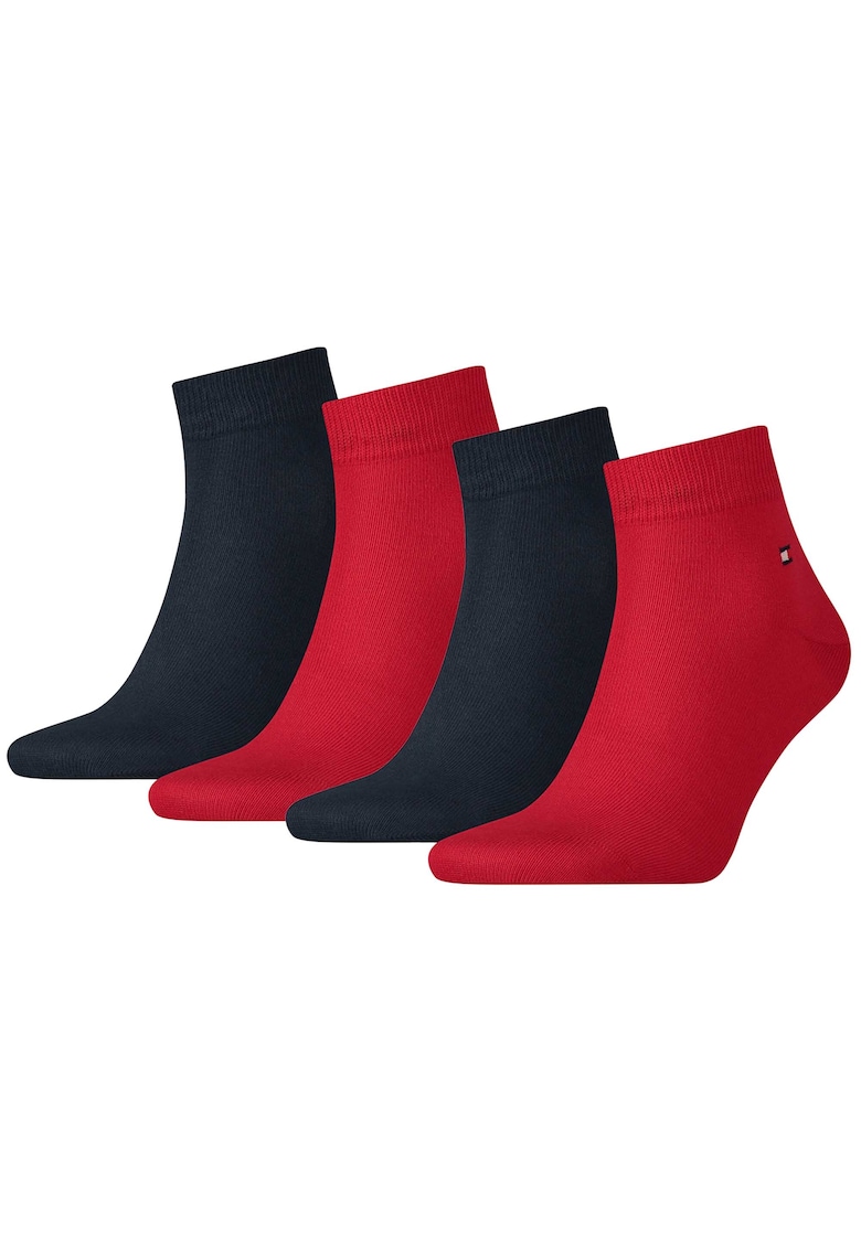 Къси чорапи 14171 с лого - 4 чифта