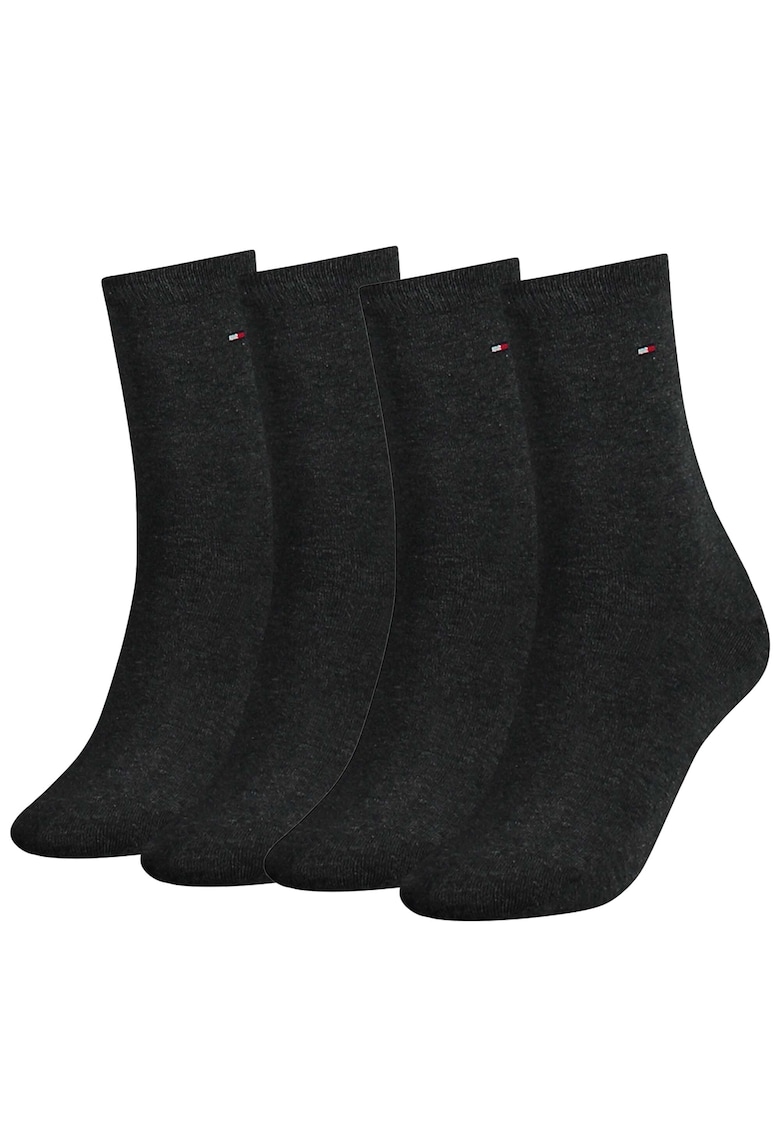Дълги чорапи с лого - 4 чифта