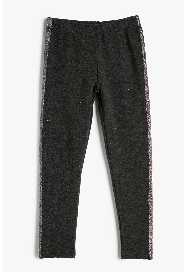 Pantaloni de trening cu benzi laterale stralucitoare