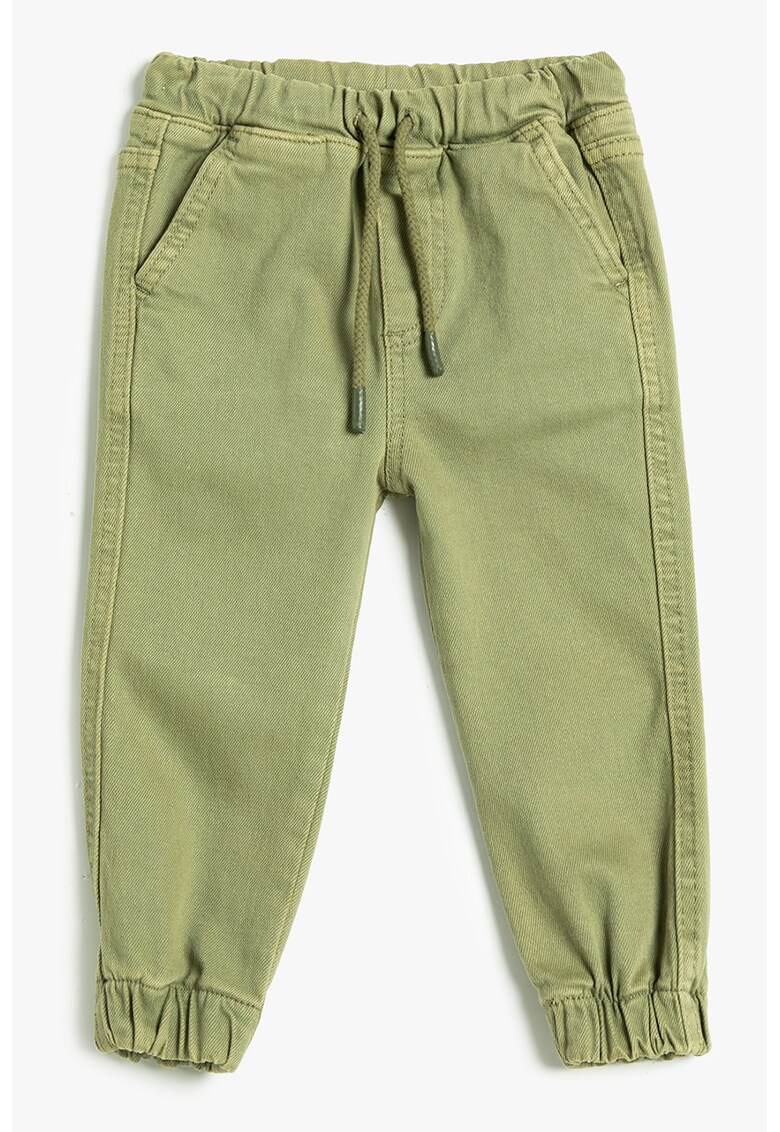 Pantaloni jogger cu snur in talie