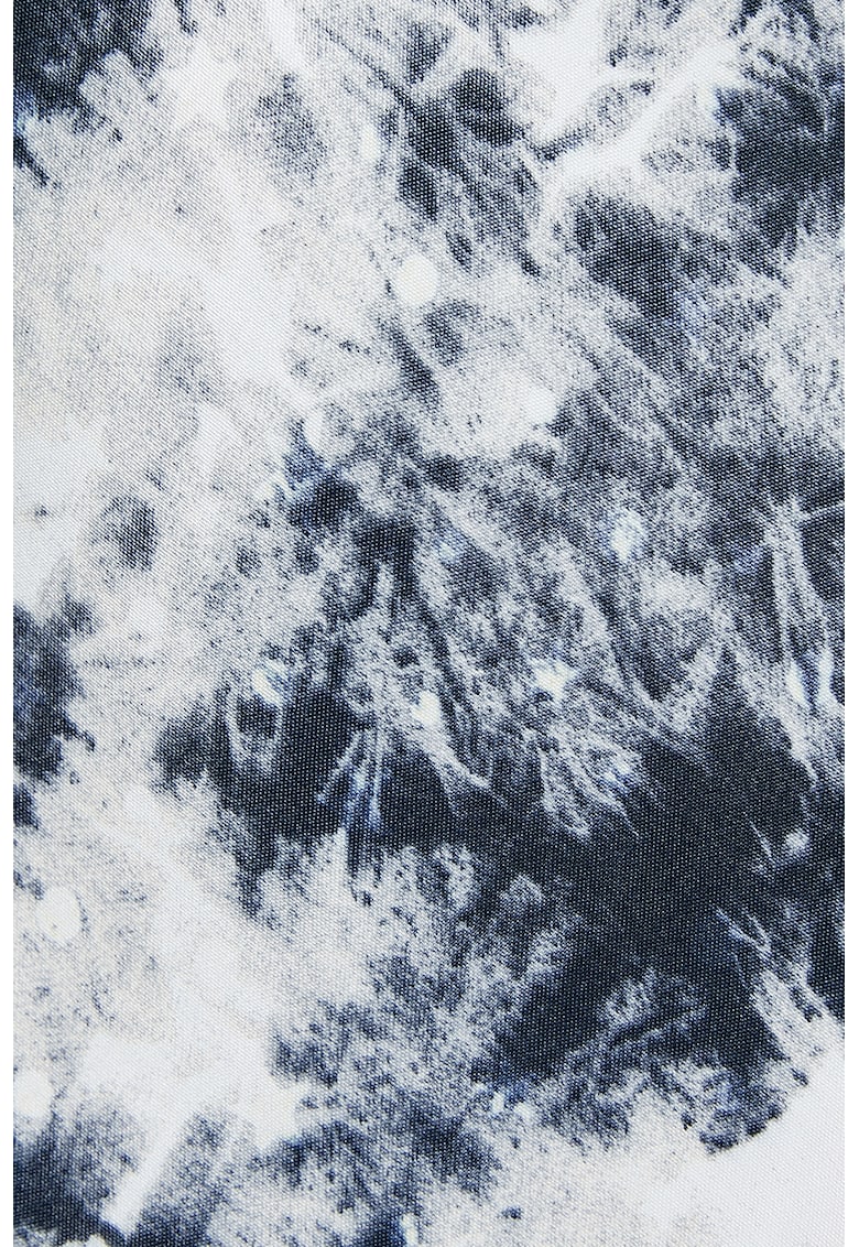 Fusta midi cu model tie-dye