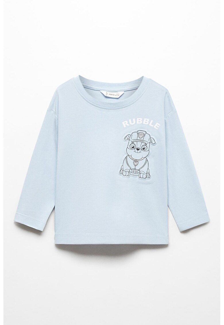 Bluza de bumbac cu Paw Patrol Pawrub