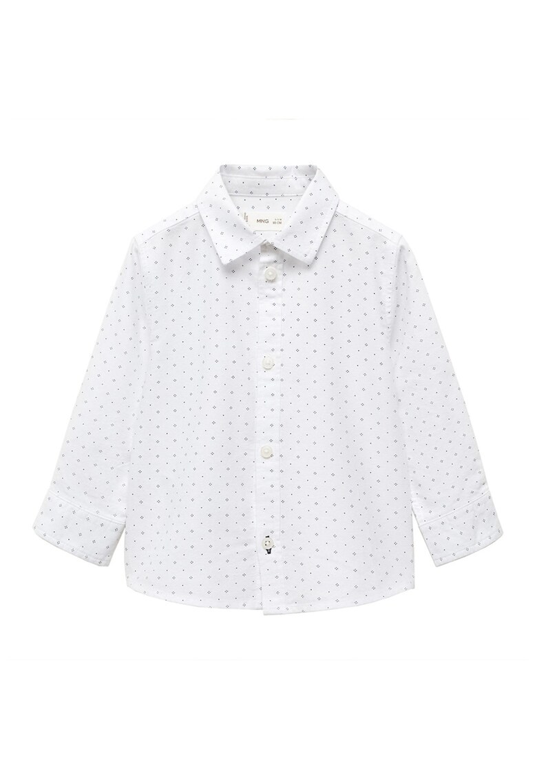 Camasa Oxford regular fit cu imprimeu