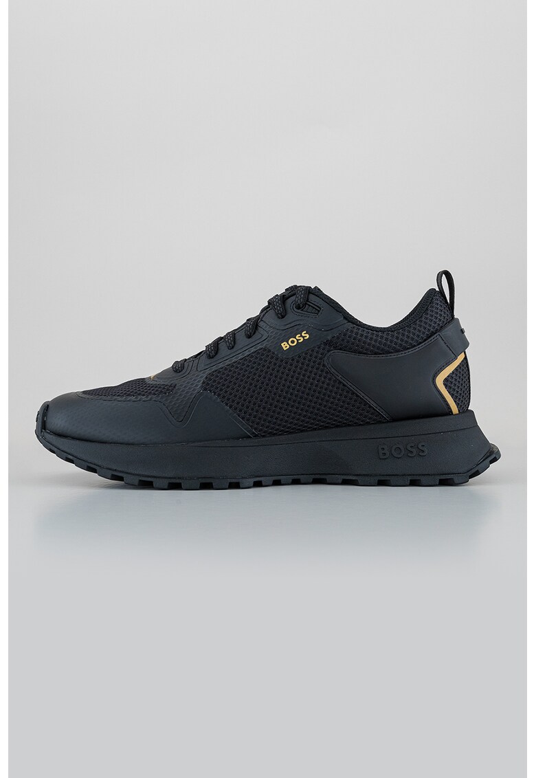 Pantofi sport cu insertii din plasa