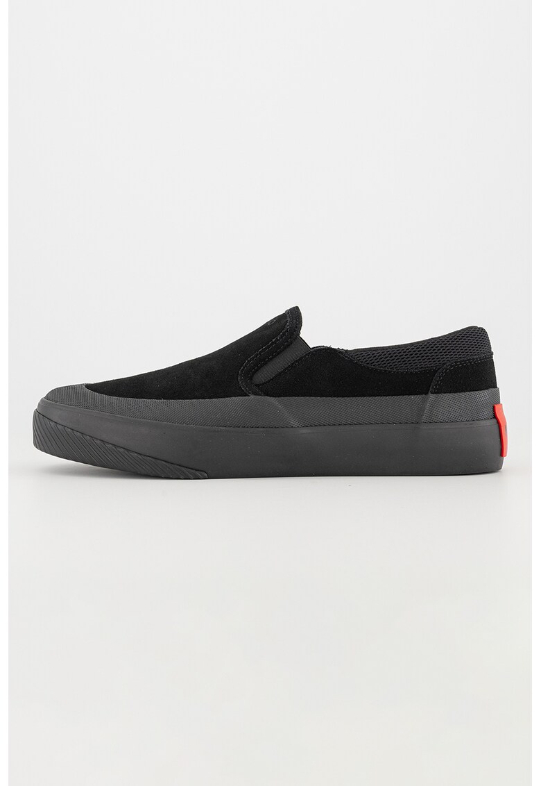 Pantofi sport slip-on de piele intoarsa