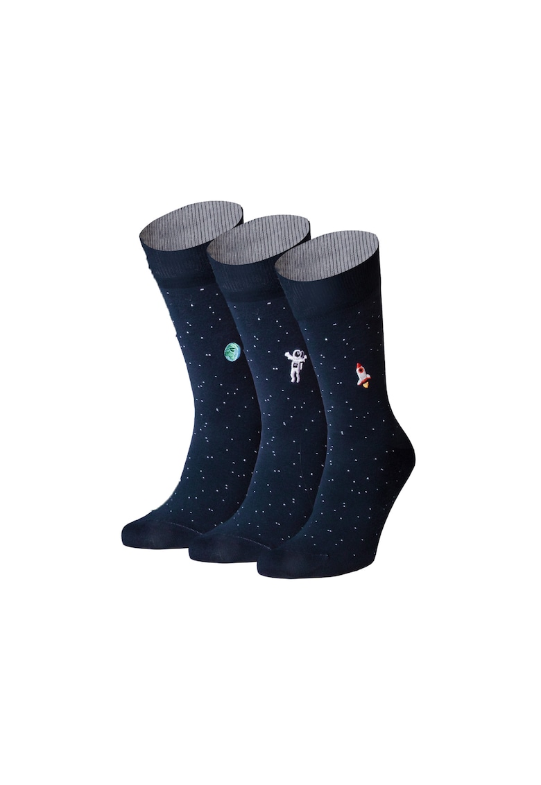 Чорапи с космическа шарка - 3 чифта