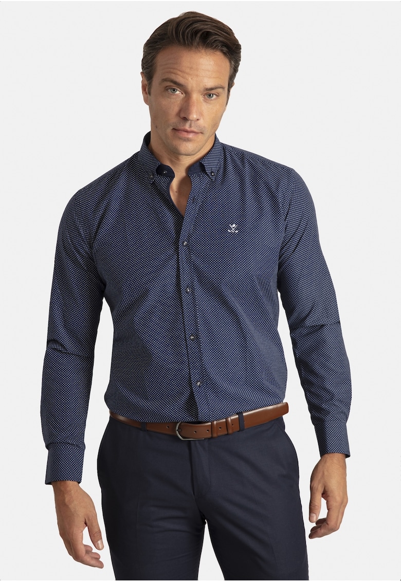Camasa regular fit cu buline 17709
