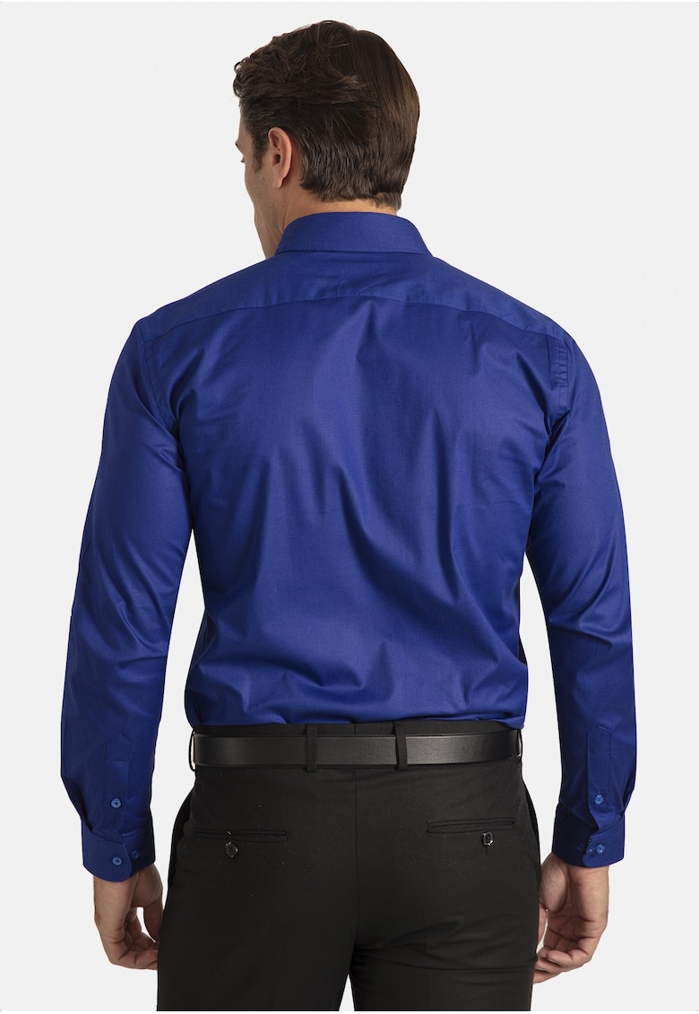 Camasa regular fit cu guler fixat cu nasturi 17727