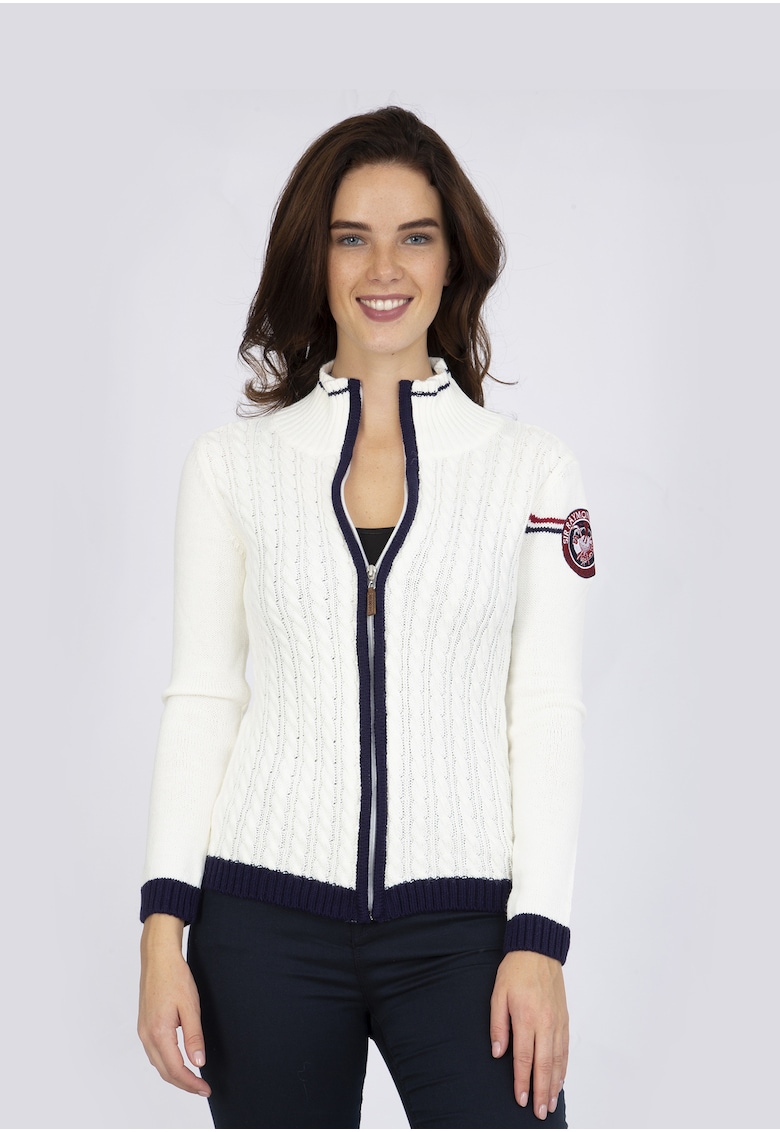 Cardigan cu model torsade