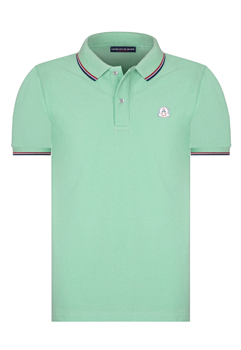 Tricou polo cu logo discret