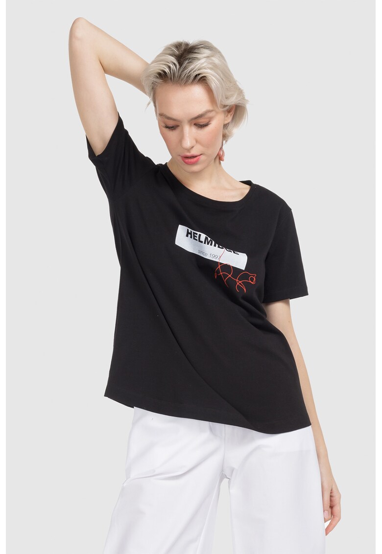 Tricou cu decolteu rotund