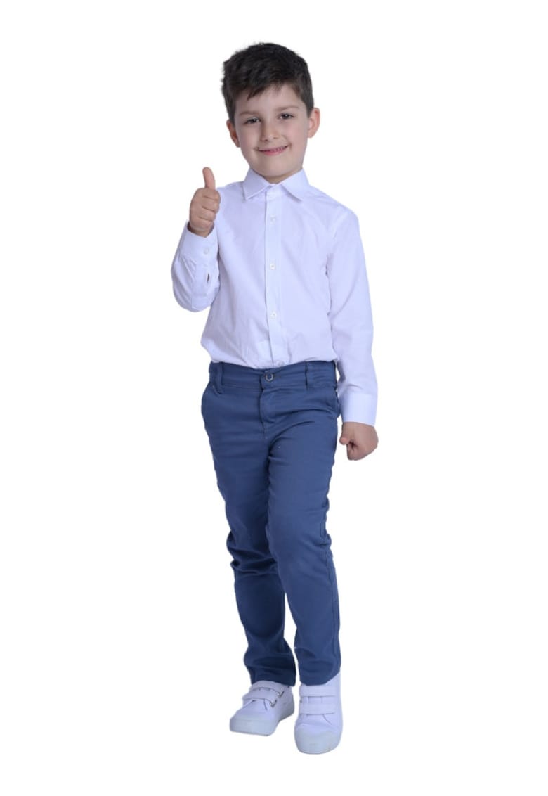 Compleu pentru Baieti - 2 Piese - MG-1005 - Albastru