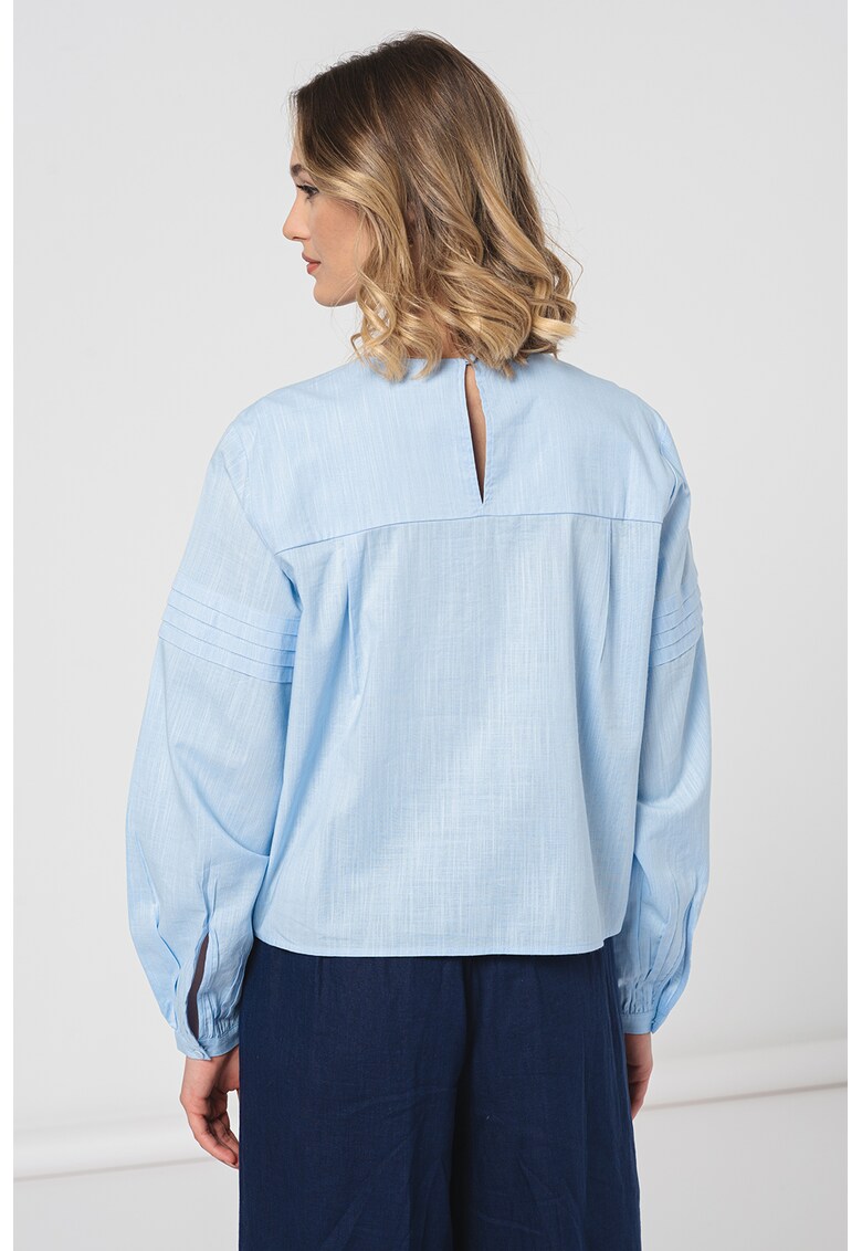 Bluza cu detaliu plisat