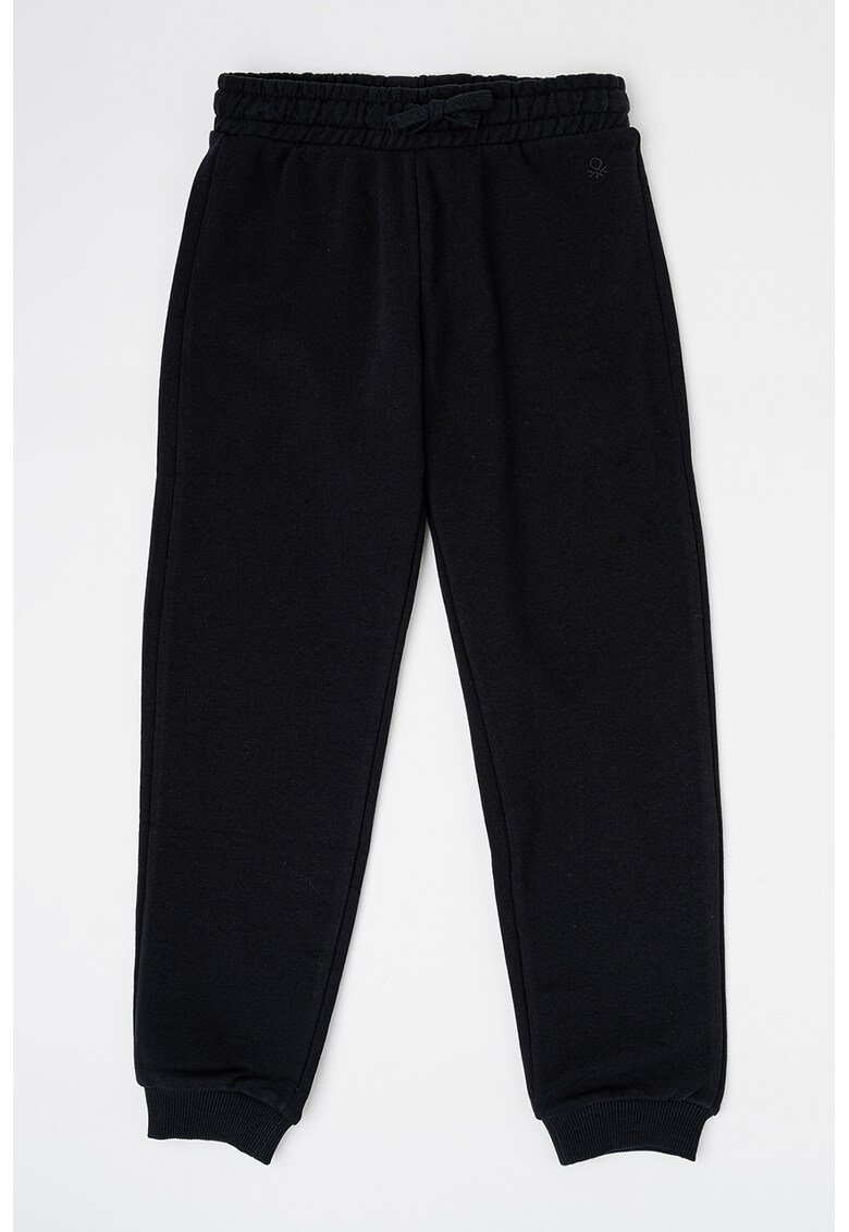 Pantaloni de trening din bumbac cu snur in talie