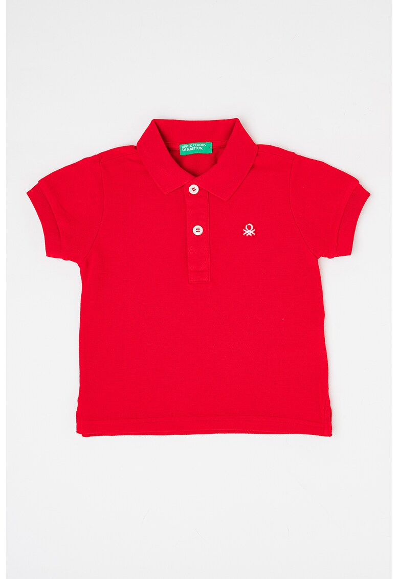 Tricou polo de bumbac pique