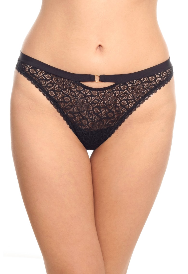 Chiloti brazilieni - Marlene S1756 - Negru - Negru