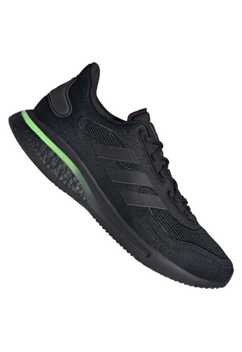 Pantofi Sport Barbati - Supernova M - Marime 42 - Negru - Tehnologie Bounce - Talpa Intermediara Boost - Usori Si Elastici - Potrivire Ideala - Amortizare Reactiva Si Design Ergonomic Modern Pro