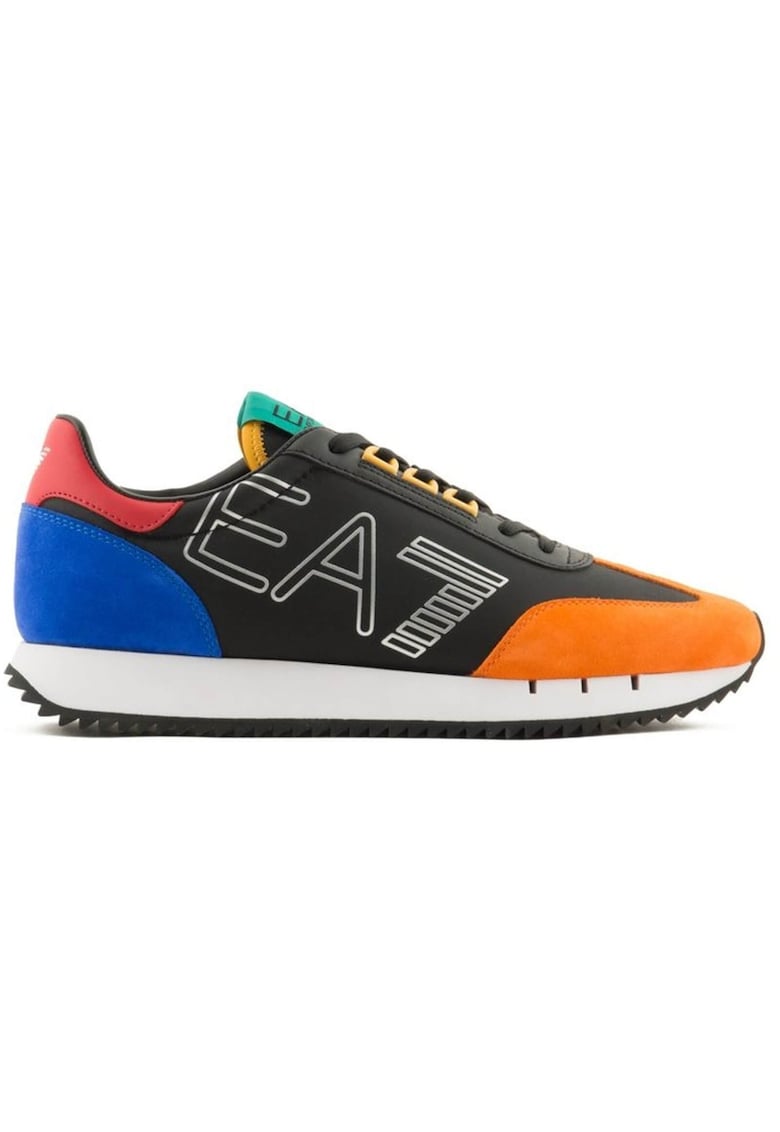 Pantofi sport EA7 Black & White Vintage 31249 - Multicolor