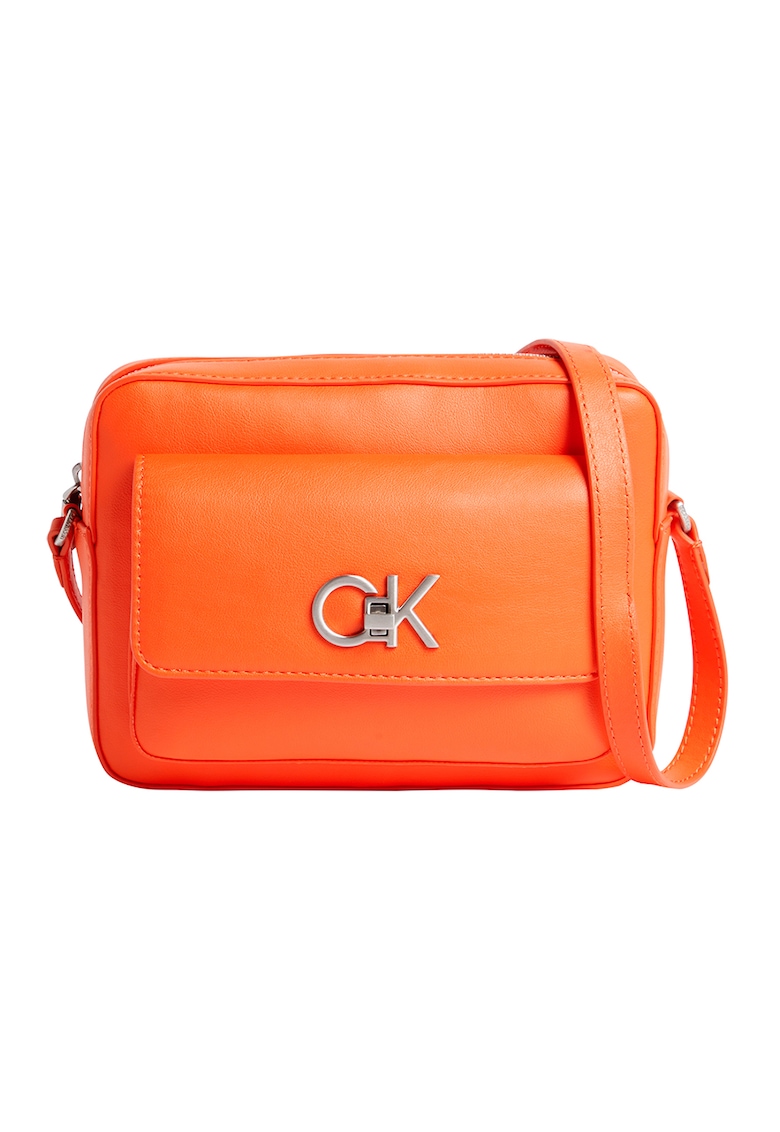 Geanta crossbody cu logo Re-Lock