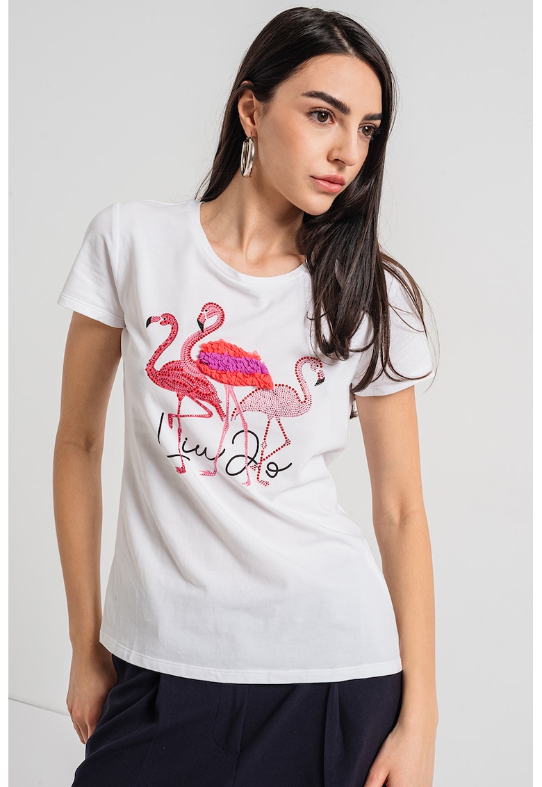 Tricou cu strasuri