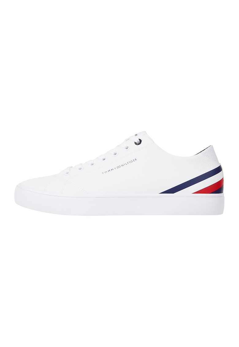 Pantofi sport cu insertii de piele Signature