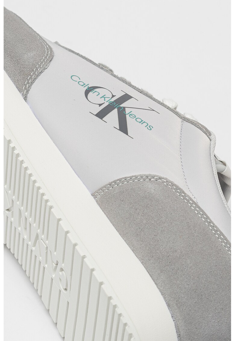 Pantofi sport low-cut cu detalii logo