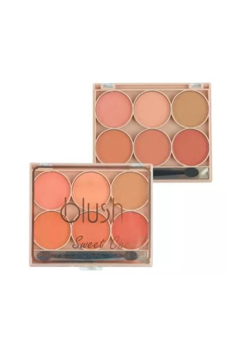 Paleta 6 farduri de obraz -  Pink Key Blush - Sweet Cheek - 654975 Paleta 6 farduri de obraz -  Pink Key Blush - Sweet Cheek - 654975