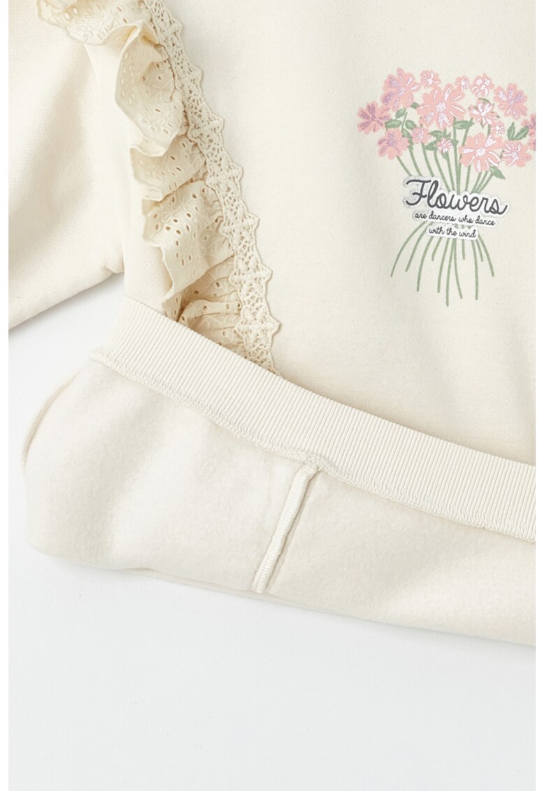 Bluza de trening cu volane Sangallo