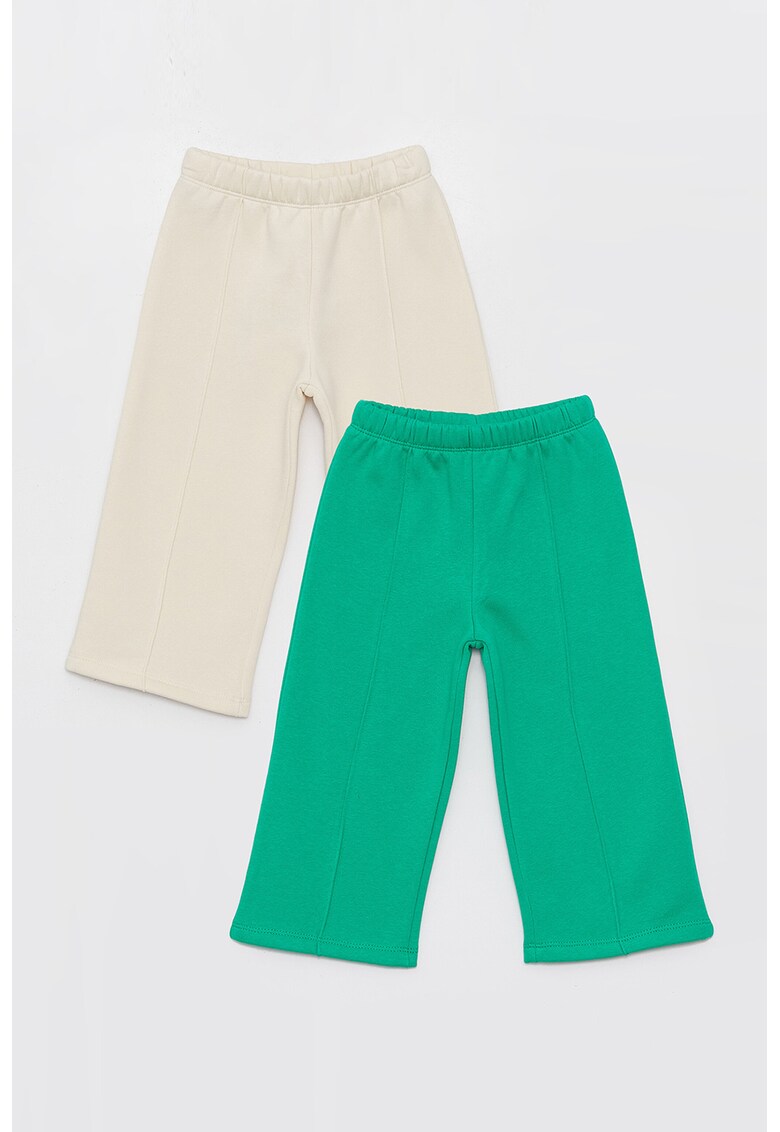 Set de pantaloni de trening cu croiala ampla - 2 perechi