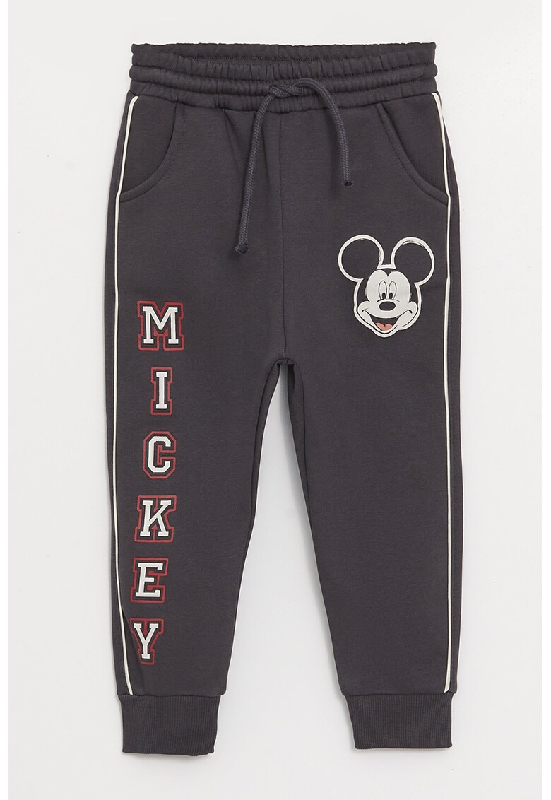 Pantaloni de trening cu imprimeu cu Mickey Mouse