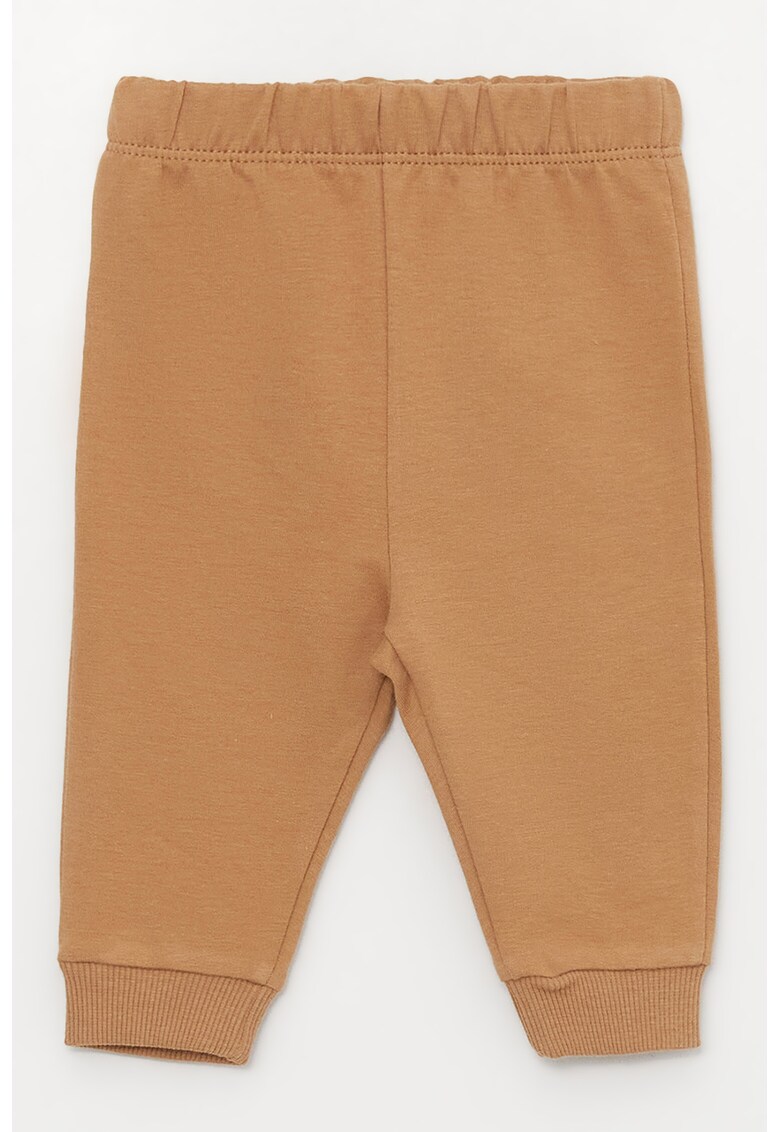Set de hanorac si pantaloni de trening cu garnituri de blana sintetica